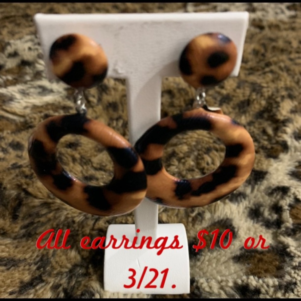 Leopard Fashion Earrings